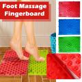 Hot Professional Reflexology Finger Pressure Massage Pad Toe Pressure Blood Circulation Plate Mat For Massager E8V2. 