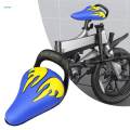 Kids Bike Saddle Bike Replacement Saddle PU Leather Child Soft Cushion Safety Bike Seat for Kids Bike Accessories. 