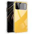 Poco M3 Shockproof Transparent Back Cover for Poco M3. 