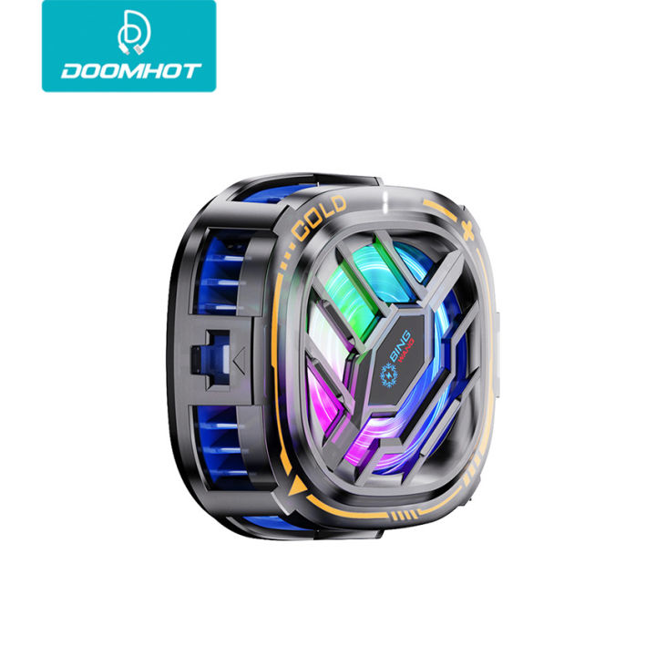 Doomhot Phone Cooler 2 In 1 Mobile Phone Radiator Semiconductor Fast ...
