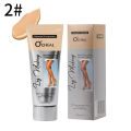 OCHEAL 100ml Beauty Leg Cream Makeup Body Coverage Long-lasting Waterproof Concealer Skin Tone Wheat Tan Brown Liquid Foundation. 