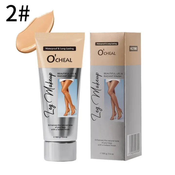 OCHEAL%20100ml%20Beauty%20Leg%20Cream%20Makeup%20Body%20Coverage%20Long-lasting%20Waterproof%20Concealer%20Skin%20Tone%20Wheat%20Tan%20Brown%20Liquid%20Foundation%20-%20Image%208