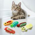 Pet Interactive Mini Electric Bug Cat Toy Cat Escape Obstacle Automatic Flip Toy Battery Operated Vibration Pet Beetle Supplies. 
