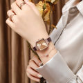 Fashion Elegant Women PU Leather Watches Creative Steel Dress Bracelet Wristwatches Ladies Square Quartz Clock Gift 1Pcs. 