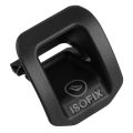 ISOFIX switch cover-1 x ISOFIX cover-Black. 