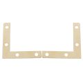 20 pcs 51mm Flat Corner Right 90º Angle Bracket Repair Plate Fixing Brace. 