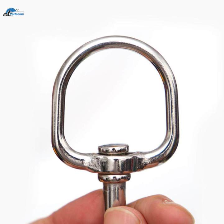 96/110mm%20Swivel%20Eye%20Bolt%20Snap%20Hook%20Single%20Ended%20Clips%20316%20Stainless%20Steel%20Buckle%20110mm%20-%20Image%205