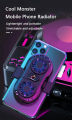 AH-102 Portable Semiconductor cooling Phone Radiator Semiconductor Refrigeration Phone Cooler For All Games Phone Cooling Fan Case For Phone. 