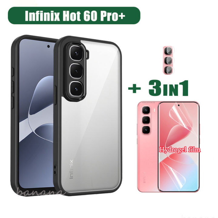 Infinix%20Hot%2060%20Pro%20Plus%20Frosted%20Shockproof%20Phone%20Case%203%20in%201%20Infinix%20Hot%2060%20Pro%2060i%2060%20Pro+%20Clear%20Protective%20Cover%20with%20Tempered%20Glass%20Screen%20Protector%20and%20Lens%20Film%20-%20Image%202