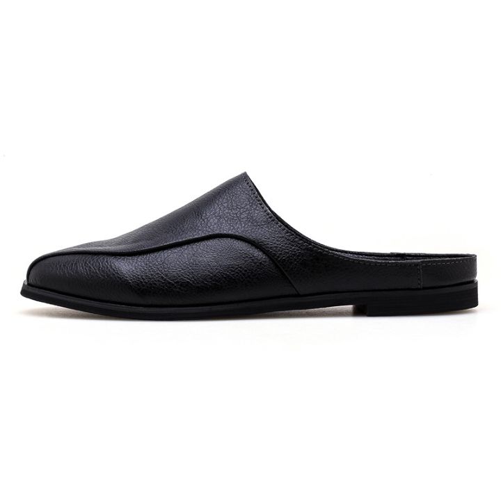 %E3%80%90ZOSR%E3%80%91Leather%20Sandals%20for%20Men%20Half%20Shoes%20Casual%20Clog%20Sandals%20Backless%20Flat%20Half%20Slippers%20Breathable%20Formal%20Leather%20Shoes%20Half%20Lazy%20Shoes%20Business%20Half%20Drag%20Shoes%20Half%20Cut%20Loafers%20Driving%20Shoes%20for%20Men%20-%20Image%203
