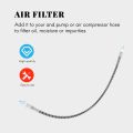 Air Compressor Connecting Pipe Air Filter M10X1 Oil Water Separator. 