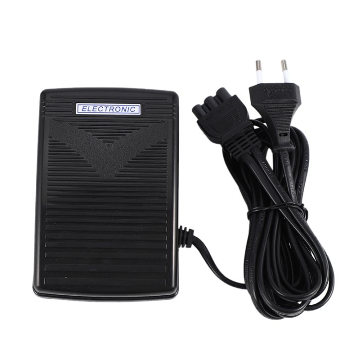 Home%20Sewing%20Machine%20Foot%20Control%20Pedal%20With%20Power%20Cord%20Pedal%20Control%20Eu%20Plug%20200-240V%20Black%20-%20Image%202