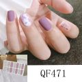1Sheet Nail Sticker Fashion Light Color Nail Packaging Minimalist Graffiti Polish Stickers Adhesive Glue on Nails Art Decoration. 