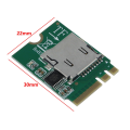 2230 NIC for Mini PC/Laptop Industrial USB3.0 Adapter M. 2 A/E KEY to /SDHC TF Card Reader. 
