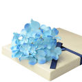 Diy Blue Artificial Hydrangea Flower Bendable Washable And Cleanable For Wedding Bouquet Flower Arrangement Home Table Decor. 