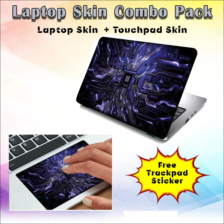 2%20in%201%20Laptop%20Skin%20Pack(With%20Free%20Trackpad%20Sticker)%20Laptop%20Sticker%20Asus%20Lenovo%20Hp%20Dell%20Lg%20With%20High%20Quality%20Matte%20Laminated%20-%20Image%202