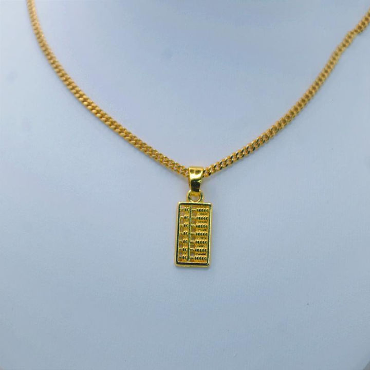 Gold%20necklace%20916%20original%20auction%20Abacus%20necklace%20men%20pendant%20chain%20for%20women%20luxury%20jewelry%20for%20girlfriend's%20birthday%20gift%20hypoallergenic%20fashion%20jewellery%20yp755%20-%20Image%202
