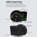 OBD2 EOBD LCD Display Multifunction LCD Display +GPS HUD Auto Computer Car Head UP Display Real-Time Speedometer for All Car. 