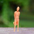 1:64 Model People Figure Tiny People Resin Realistic Train Model People Miniatures for Micro Landscape Architectural DIY Projects Decoration. 