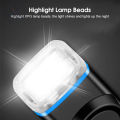 Vocoal Bicycle Lamp Headlight Rechargeable Bright Flas-hlight Night Cycling Accessories 4 Light Modes Bicycle Light. 
