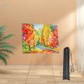 Tripod Display Easel Stand Painting Art Easel Lightweight Portable Art Drawing Easels Tabletop. 