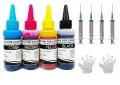 4x100 ml Ink Cartridge Refill Kit for Canon Pixma. 