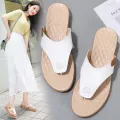 2024 New Flip-Flops Cow Split Leather Fashion Summer Outdoor Sandals Slippers. 