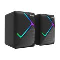 JEDEL S-526 Stereo Super Bass RGB Light PC Computer Speakers. 