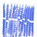 Plastic Spiral Hair Perm Rod Spiral Rod Barber Hairdressing Hair Rollers Hair Curling Perming Rods for Natural hair X 12 units. 