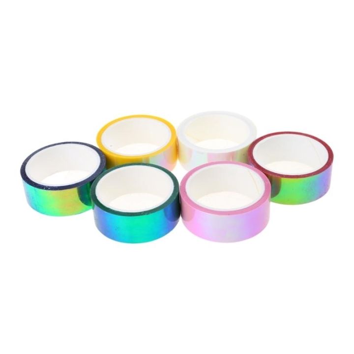 6Pcs%20Rainbow%20Colored%20Masking%20Tape%20Decorative%20Craft%20Waterproof%20Adhesive%20Iridescents%20DIY%20Tapes%20for%20Art%20DIY%20Supplies%20-%20Image%204