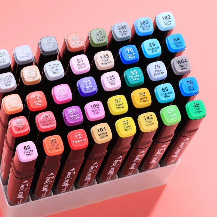 30/40/60/80%20Colors%20Felt%20Markers%20Pens%20Dual%20Tip%20Permanent%20Artist%20Art%20School%20Supplies%20Manga%20Sketching%20Markers%20Student%20Gift%20-%20Image%205
