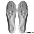 4D Massage Insoles Women Men High Elasticity Soft Shoe Pads Shock Absorption Cushion Arch Support Insole. 