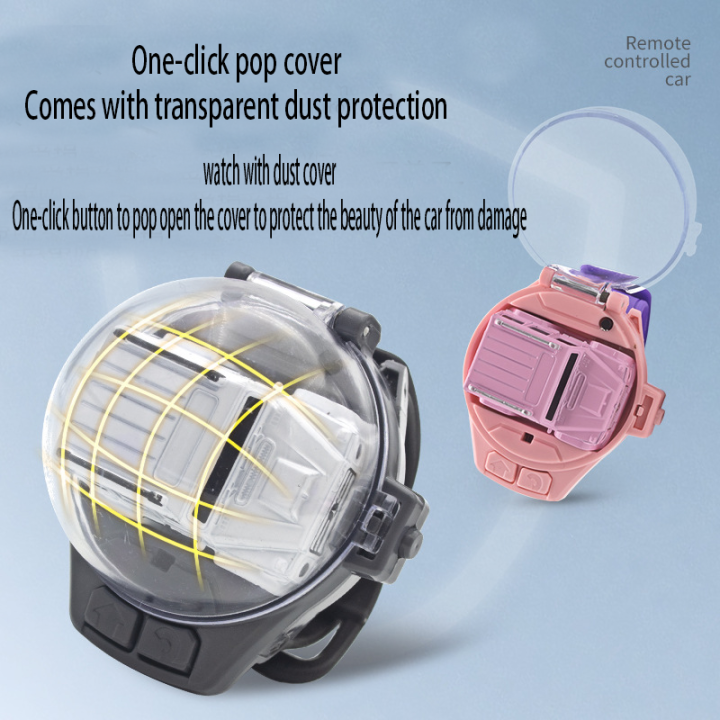 Children%20Boys%20Cartoon%20Mini%20Rc%20Remote%20Control%20Car%20Watch%20Toys%20Electric%20Wrist%20Rechargeable%20Wrist%20Racing%20Car%20Presents%20-%20Image%203