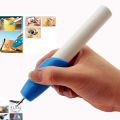 Electric Engraving Pen Ergonomic Grip DIY Precision Replaceable Carving Tools. 
