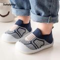 Sutuiying Baby Shoes Anti-slip Breathable Infant Crib Floor Socks with Rubber Sole for Children Girls Boys Mesh Shoes Soft Bottom Slippers. 