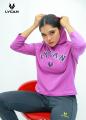 Lycan  Ladies Cotton long  Sleeve Hoodie. 