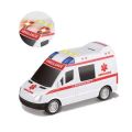 Four way remote ambulance with 3D light and sound RC ambulance. 