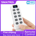 SMATRUL Smart home New RF 433MHz 10 Key Remote Control Switch wireless remote controller. 