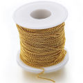 1/2/5/10Meter 2.0/2.5mm Gold Stainless Steel Flat Cable Necklace Chains Accessories For Bracelet Jewelry Makings Components DIY. 