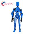Durable Action Figure Multi-jointed 3d Printed Robot Action Figure with Weapon Movable Joint Model for Desktop Decoration Buyers' Choice 3d Printed Action Figure. 