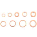 200Pcs Copper Flat Was rs Gaskets g Seal Assortment Kit M5 M6 M8 M10 M12 M14 Hot Sale. 
