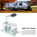 Wheel Cast Clamp, Impact Resistant 48mm Heavy Duty Split Cast Clamp for Trailer. 