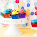 250PCS Cupcake Liner - Standard Size 2 Inches Muffin Liners - 10 Colors Baking Cups for Weddings, Birthdays, Baby Showers, Party. 