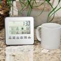 New Weather Station Electronic Weather Forecast Clock with Wireless Transmitter Indoor/Outdoor Temperature and Humidity. 