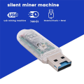 (GGBR) 5Pcs for V3 Btc Miner Silent Miner Machine Usb Mining Machine LV03 74KH/S Mini Asic Mining Bitcoin Miner. 