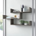 Modern Wall Fixture accent shelf brings clean lines and architectural style to any blank wall in your Home,Office,StudyHall. 
