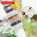 Houseeker 360°Rotating Faucet Extender Shower Kitchen Faucet Booster Water Filter Tap Head Nozzle Activated Carbon Water Purifier. 