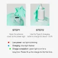 1PC 2 Modes Adjustable Interactive Cat Toy Ball,Automatic 360° Self-Rotating Rolling Ball,Rechargeable Dog Cat Pet Toy Ball with 7 Color LED Light (Diameter:41mm). 
