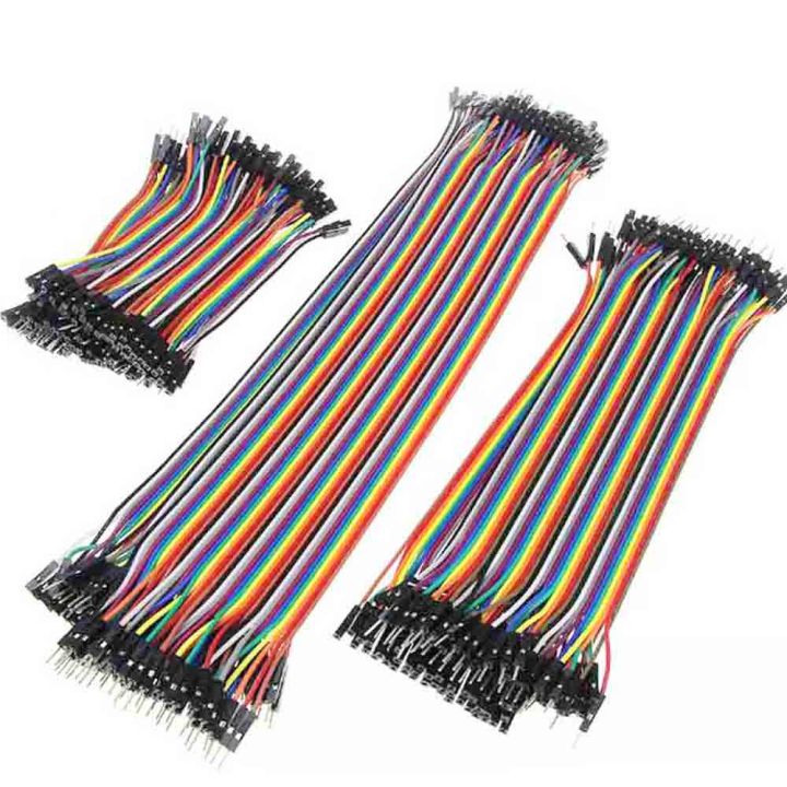 40pin Dupont Line 10cm/20CM/30CM Male to Male+Female to Male + Female to Female Jumper Wire Dupont Cable for arduino DIY KIT