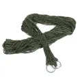 【DIV MALL】Durable Portable Outdoor Sport Hammock, Outdoor Camping Hammock Mesh Net for Garden Beach Yard Travel Garden Swing Hanging Bed. 